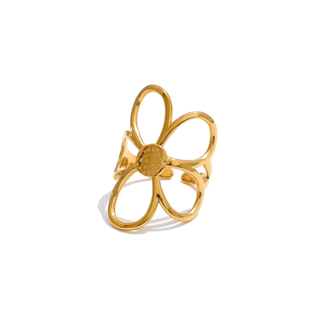 Double Flower Rings