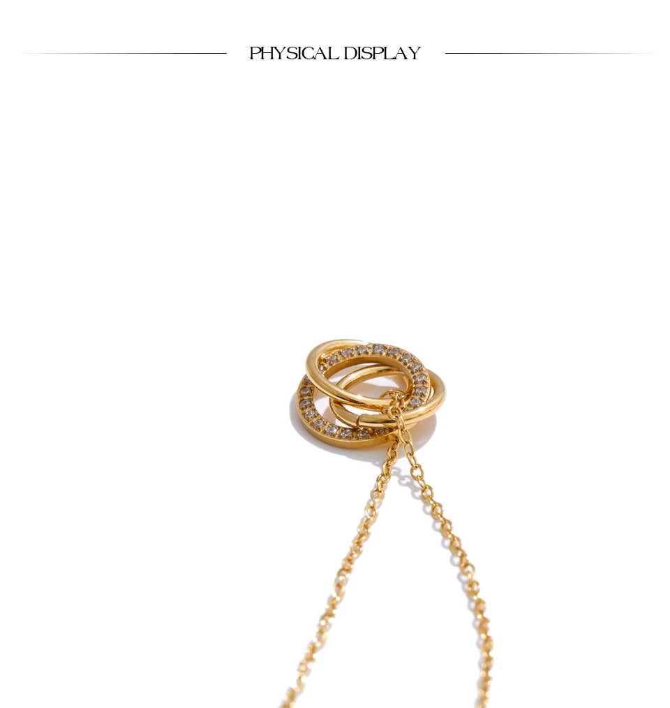 Interlocking Circle Pendant