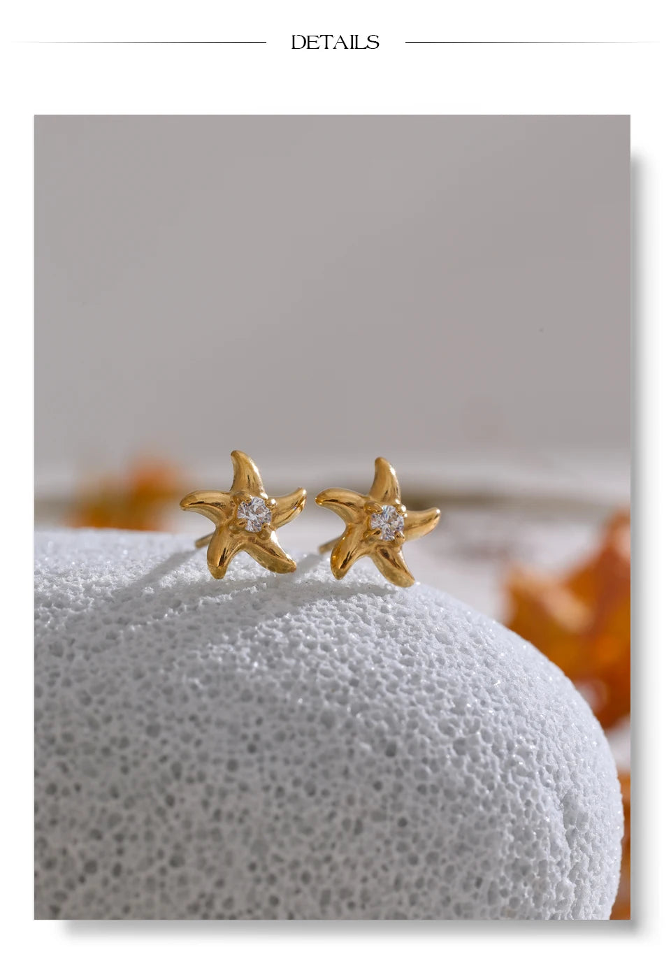 Starfish Spark Earrings