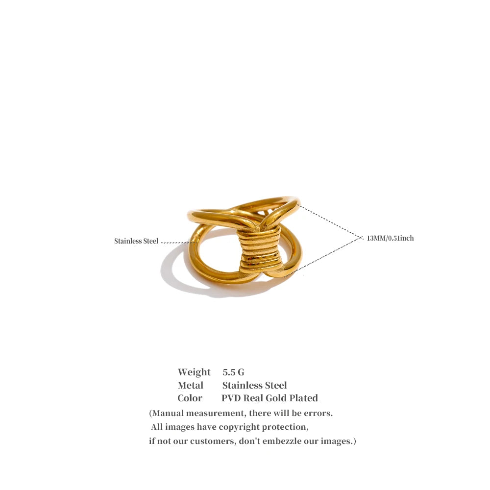 Sculpted Wire Ring