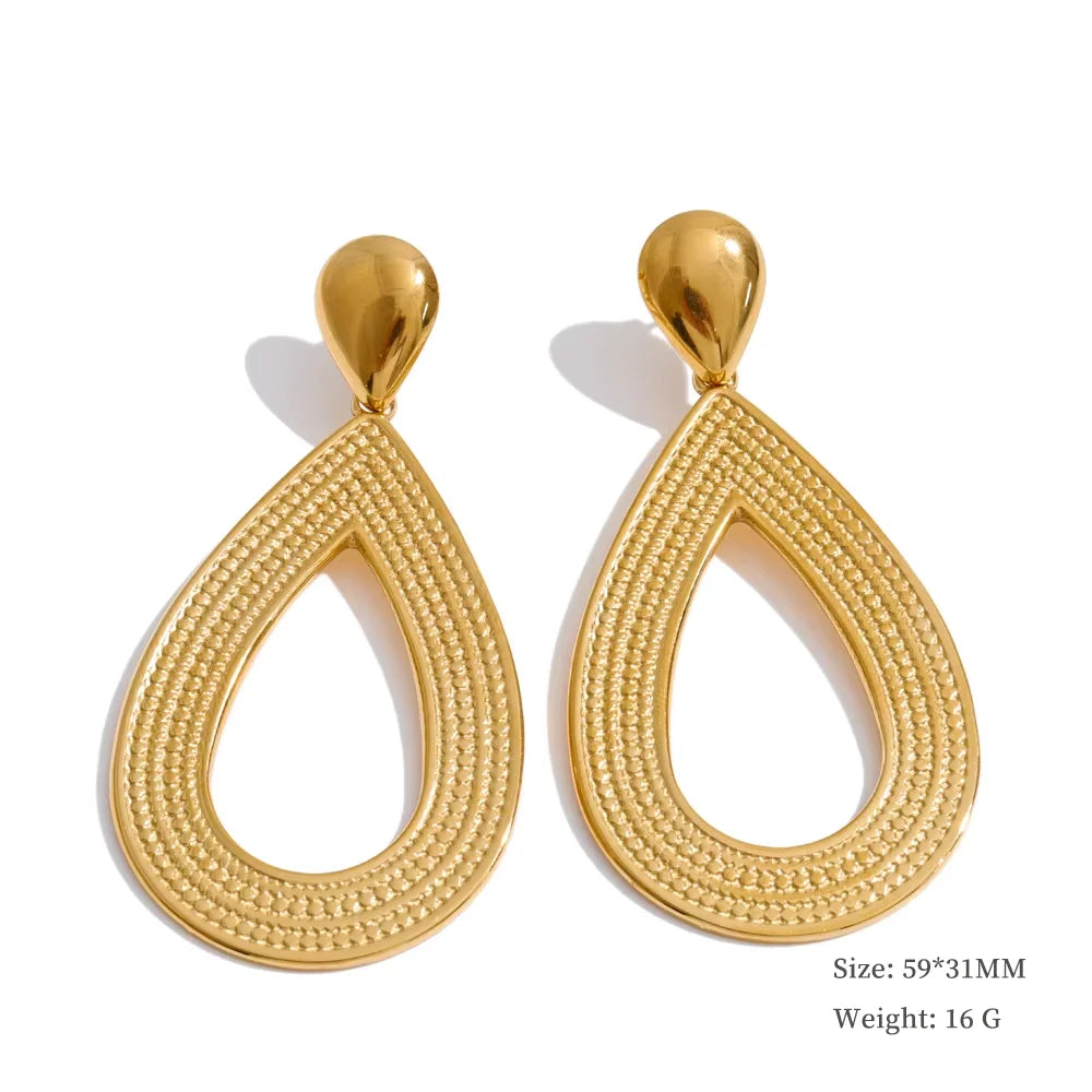Vintage Circle Earrings