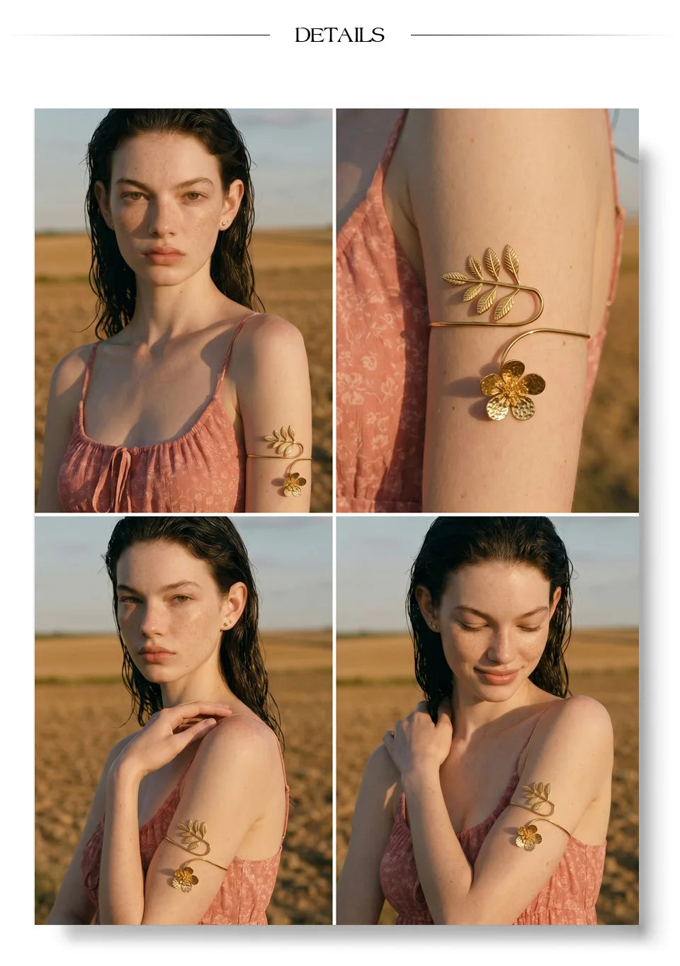 Blooming Vine Arm Cuff