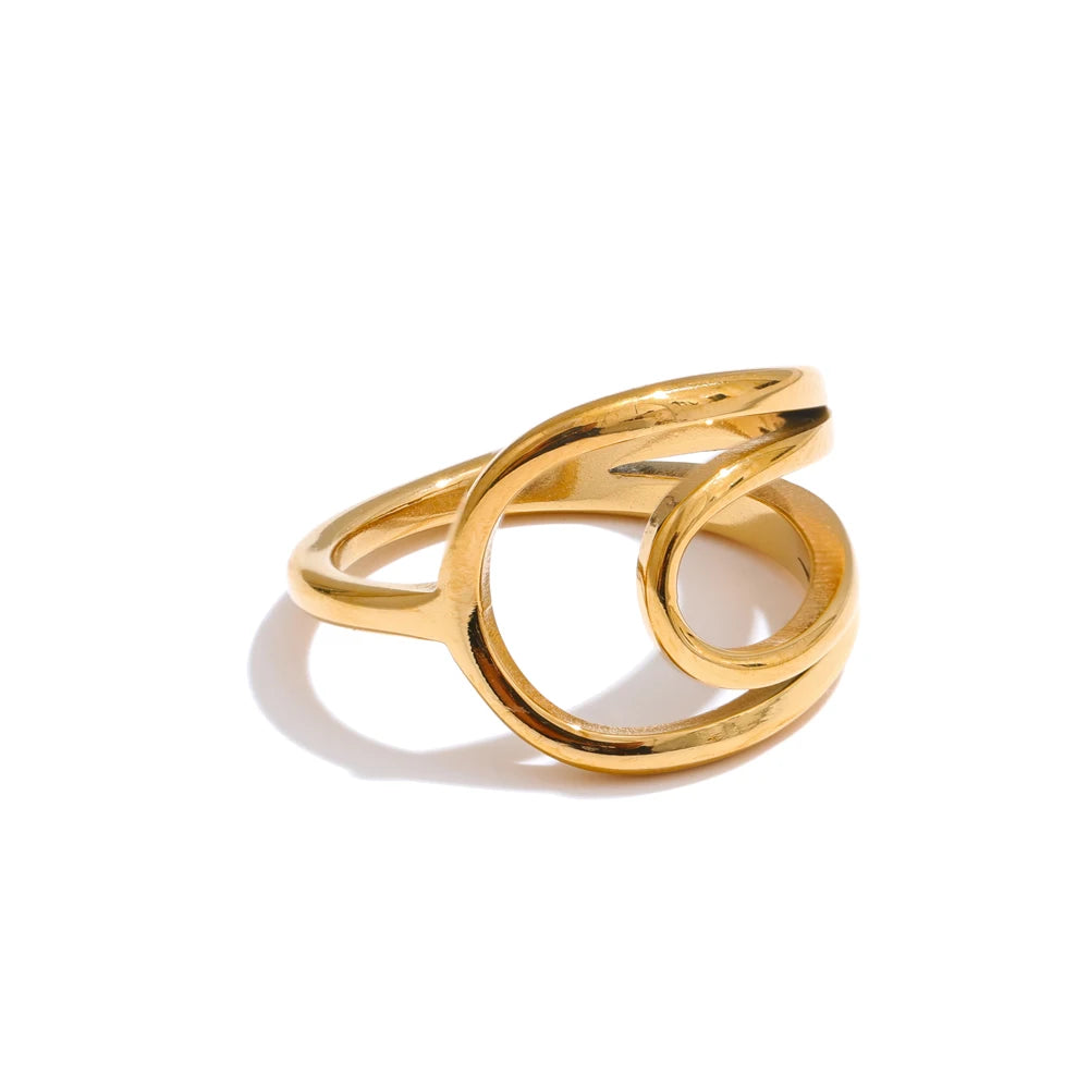 Interlocking Sculptural Rings