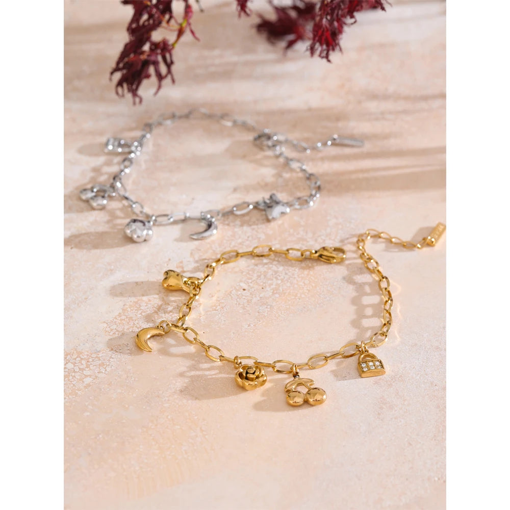 Charm Drop Bracelet