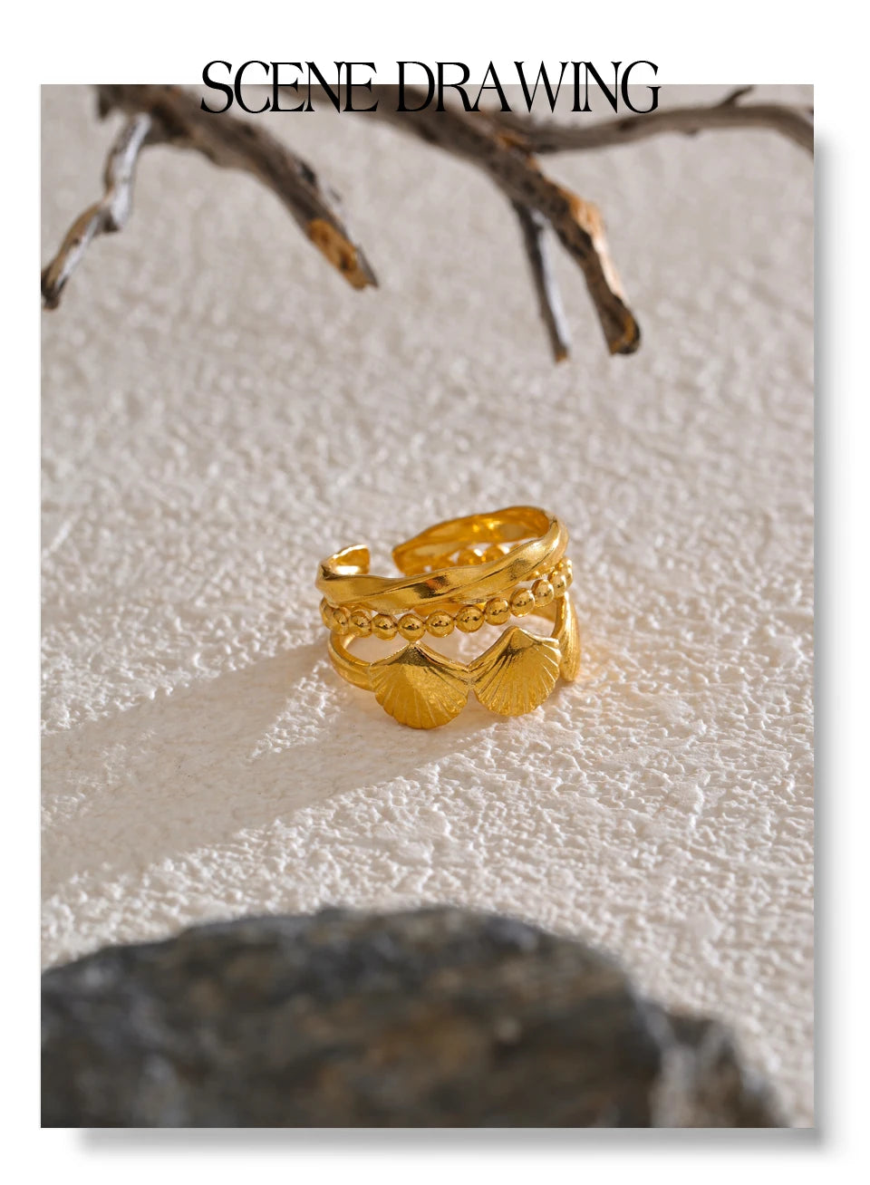 Layered Summer Ring Set