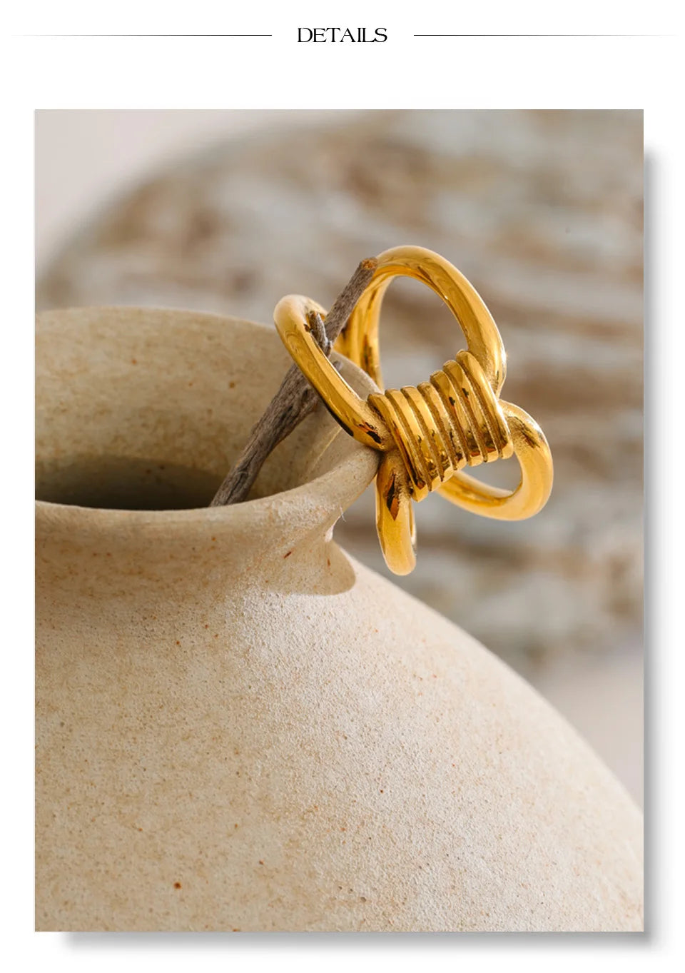 Sculpted Wire Ring