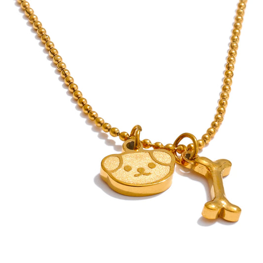 Smiley Charm Necklace