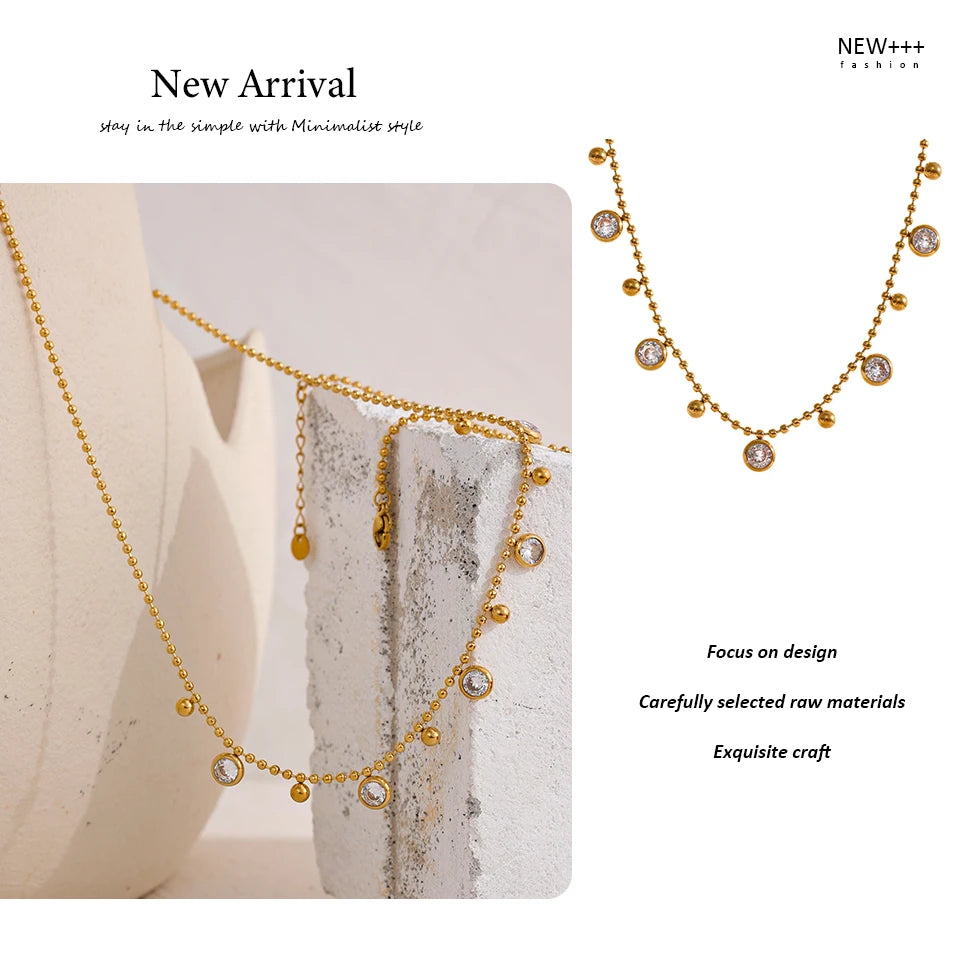 Celestial Drop Necklace