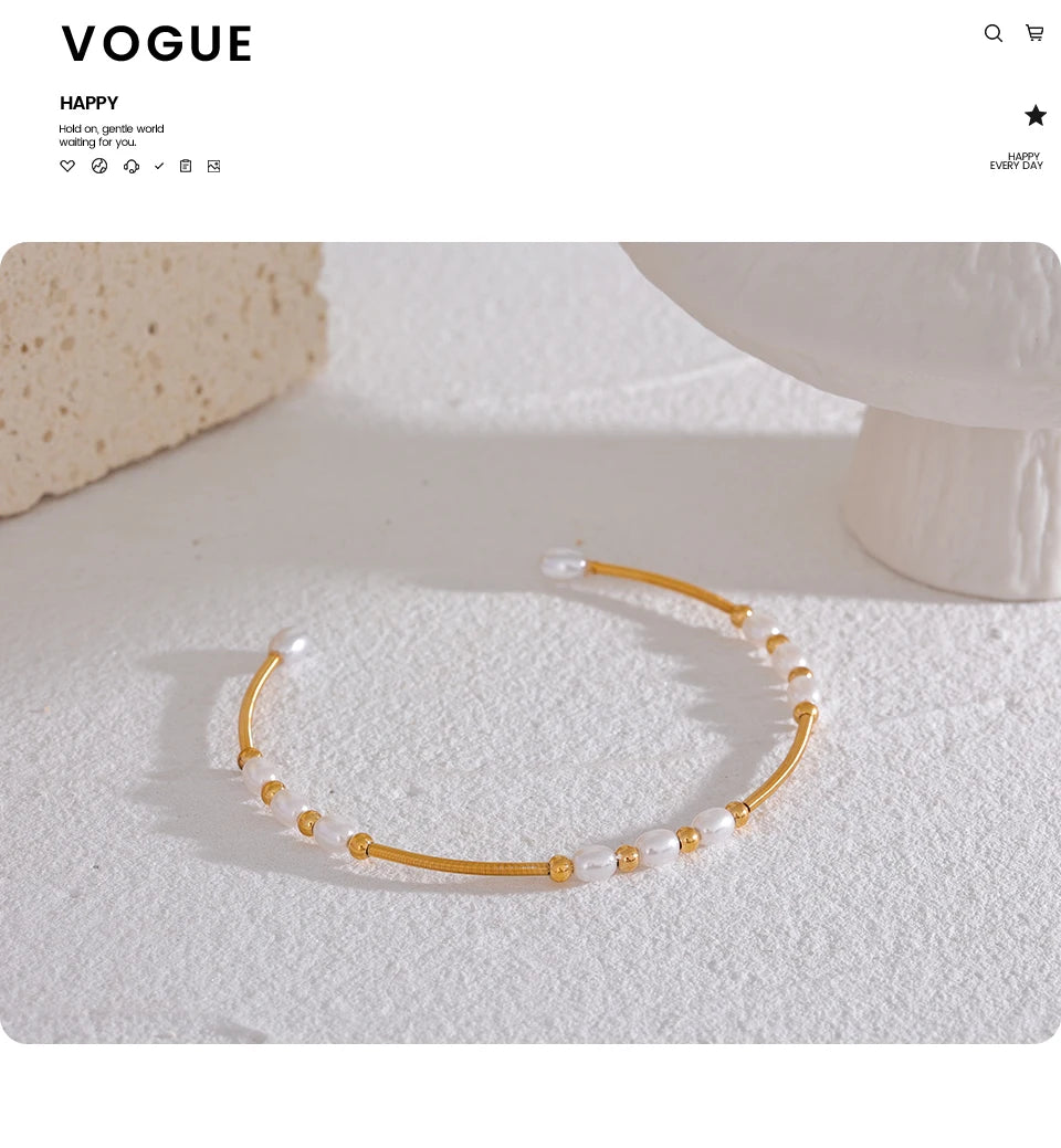 Luxe Pearl Cuff