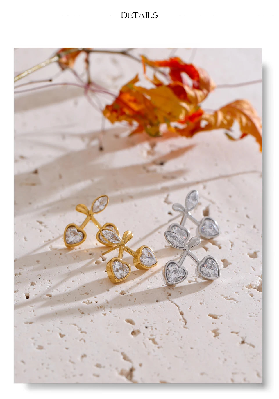 The Blooming Crystal Studs