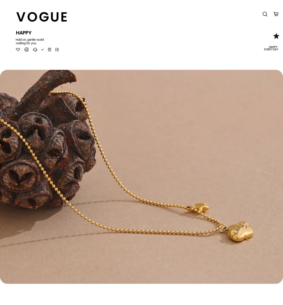 Cloud & Star Necklace