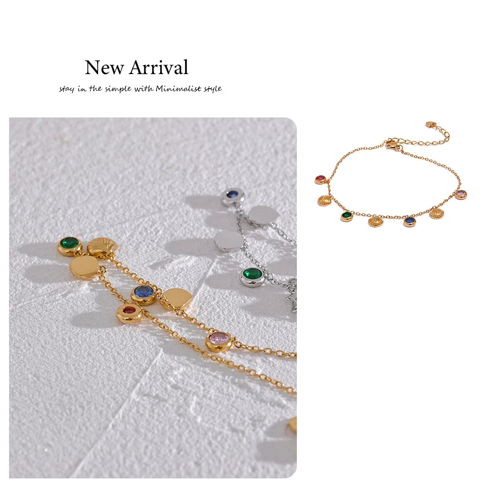 Color Charm Anklet/Bracelet
