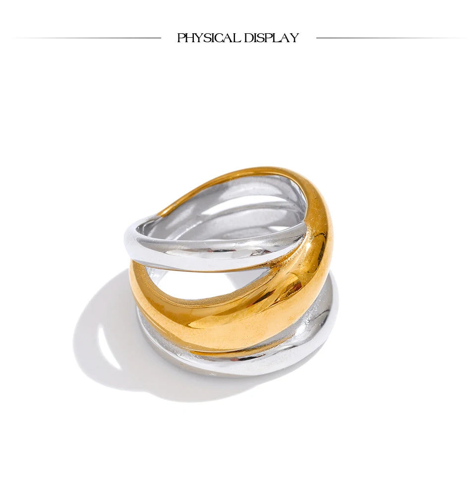 Dual-Tone Sculpt Ring