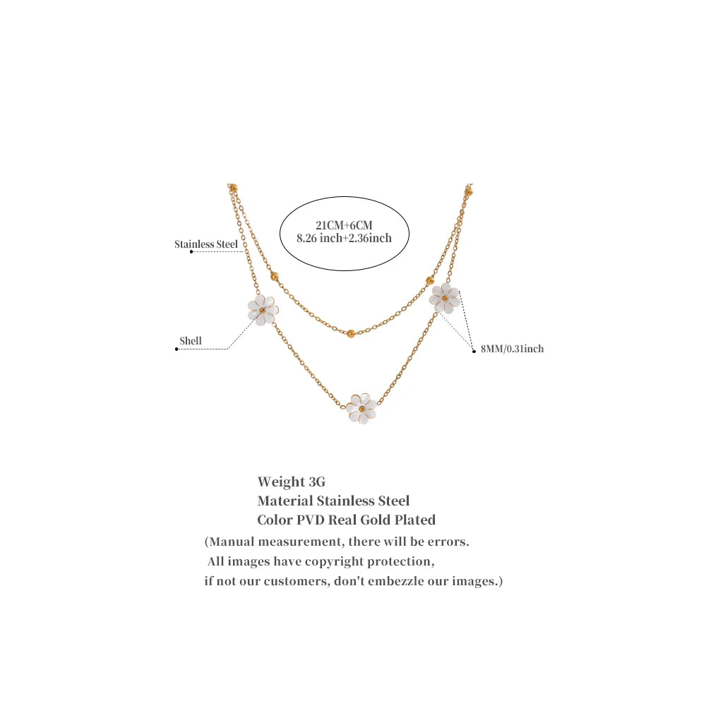 Double Layer Charm Anklet