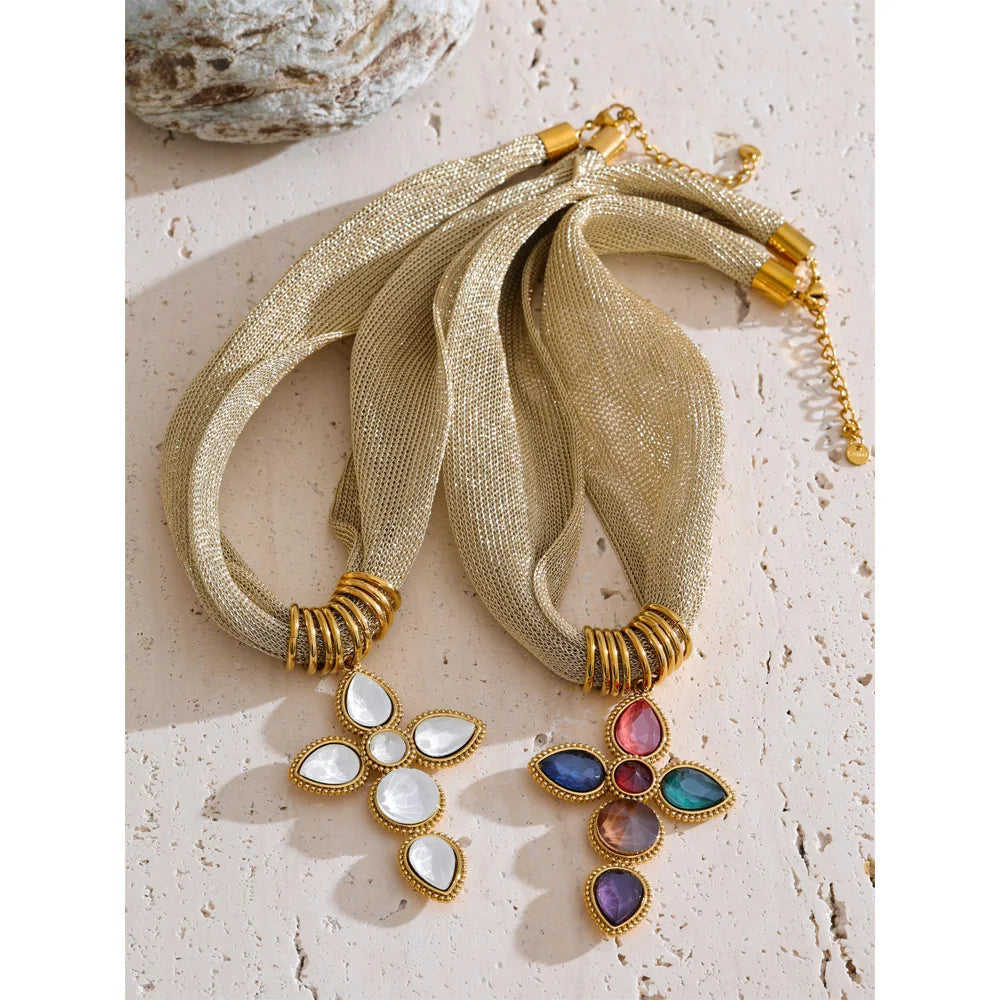Sacred Gem Statement Necklace