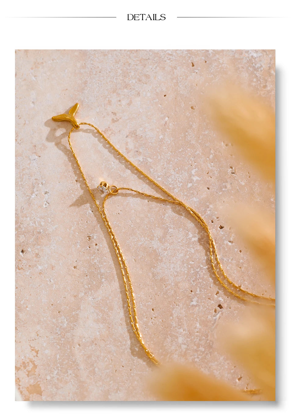 Twin Layer Starfish Necklace