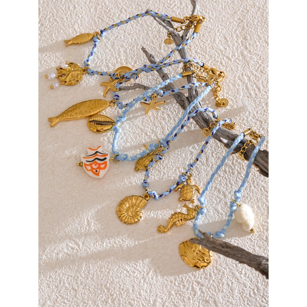 Celestial Charm Bracelet Set