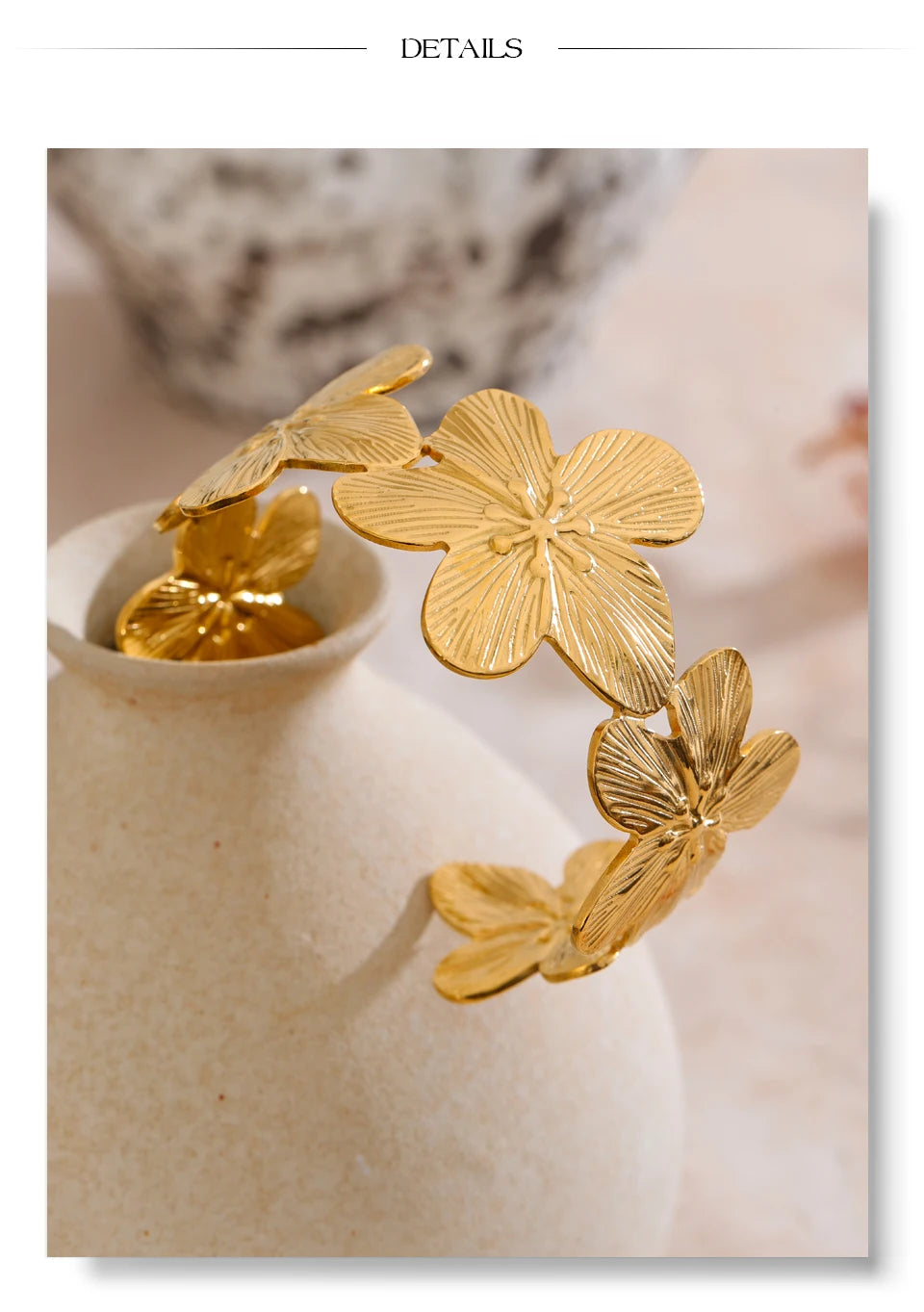 Floral Garden Cuff