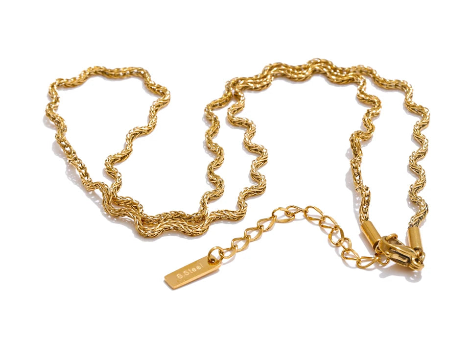 Wave Chain Necklace