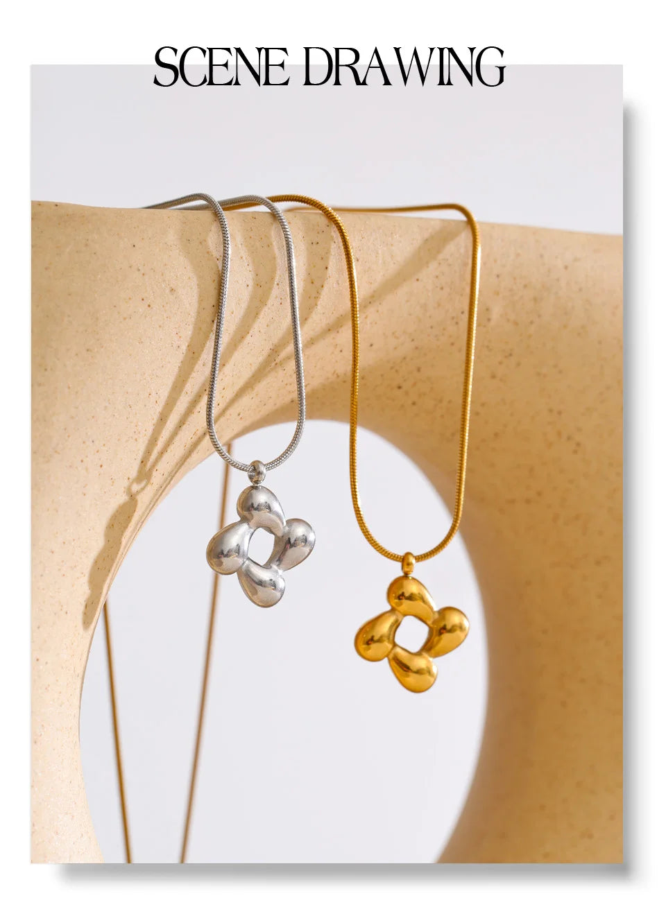 Abstract Knot Pendant