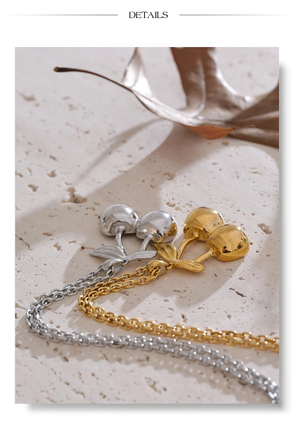 Cherry Charm Jewelry Set