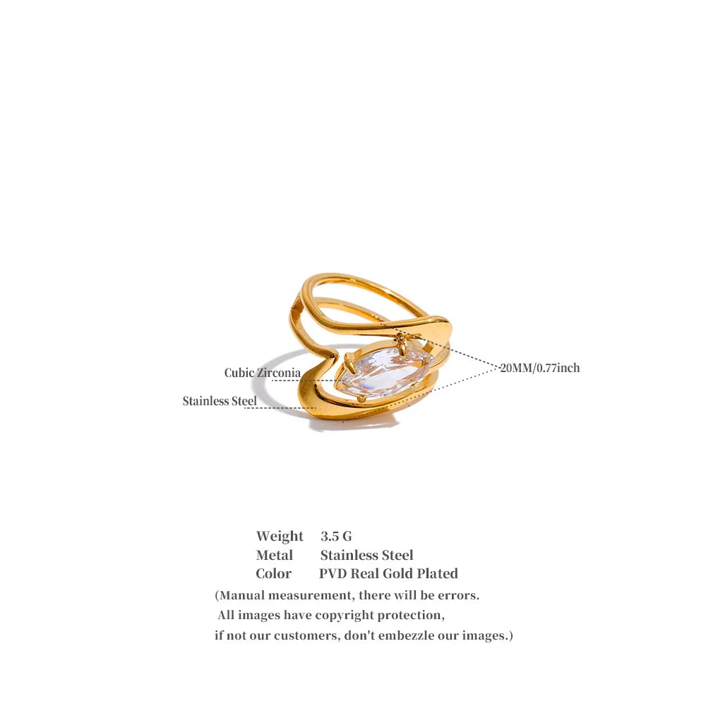 Crystal Bloom Ring