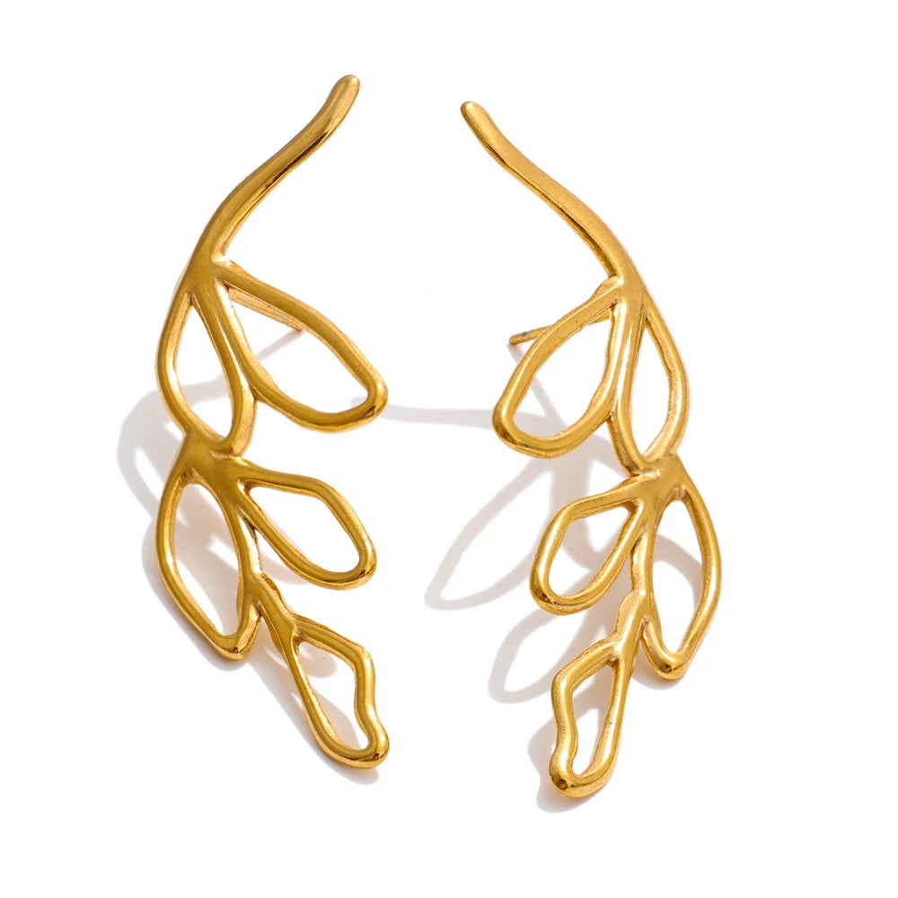 Leaf Flow Earrings