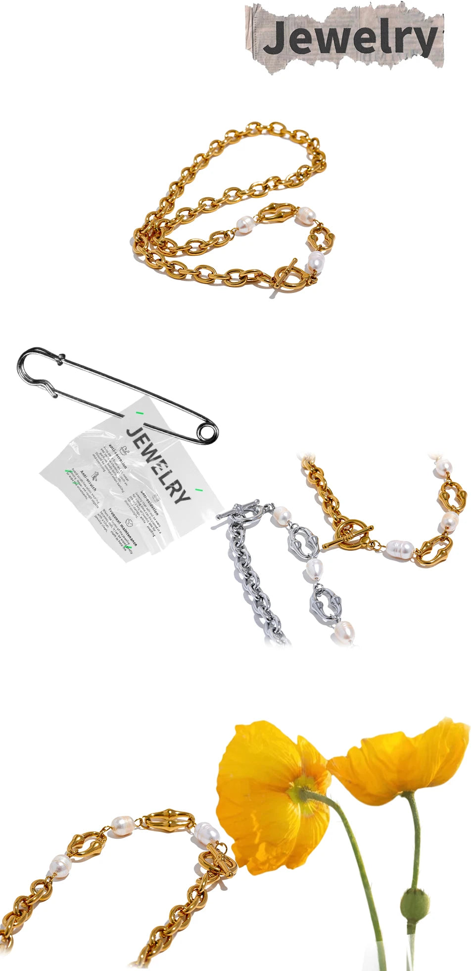 Luna Half Pearl Set