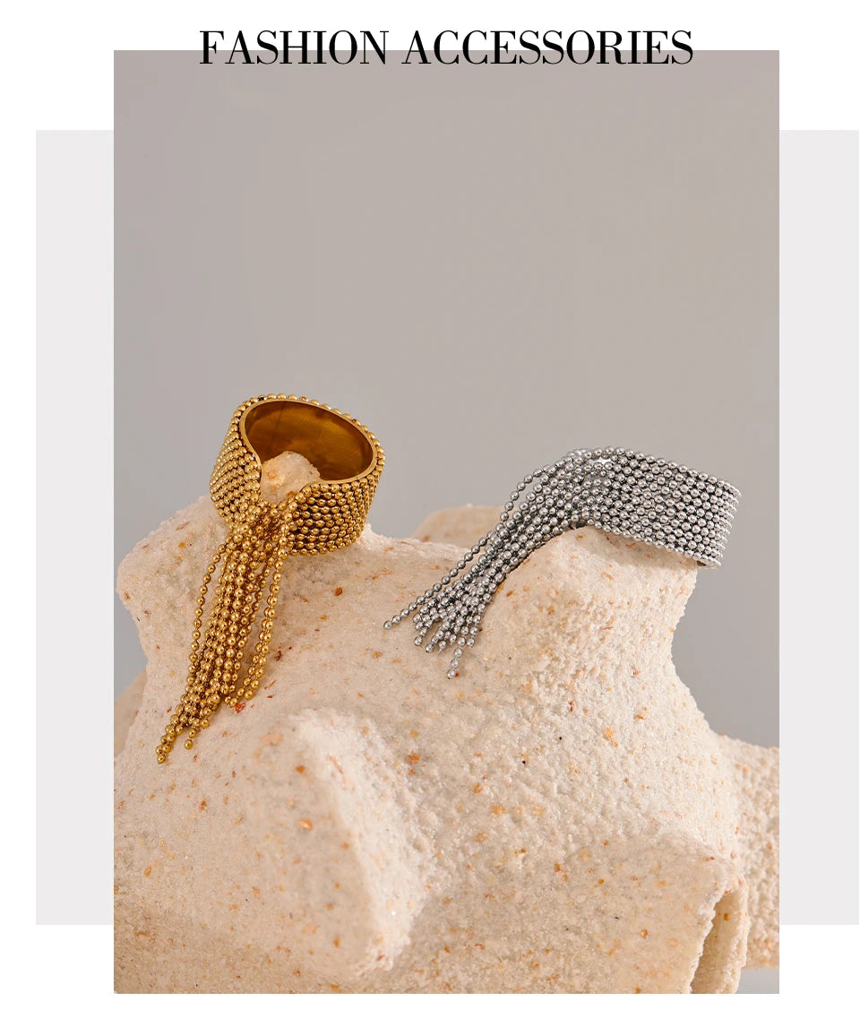 The Cascading Luxe Ring