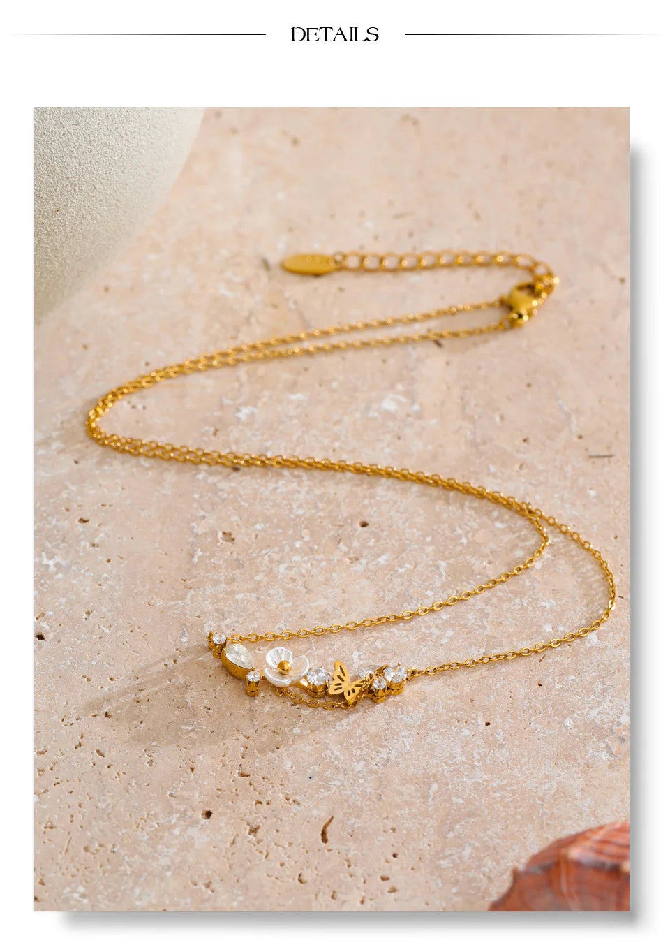 Butterfly Garden Necklace