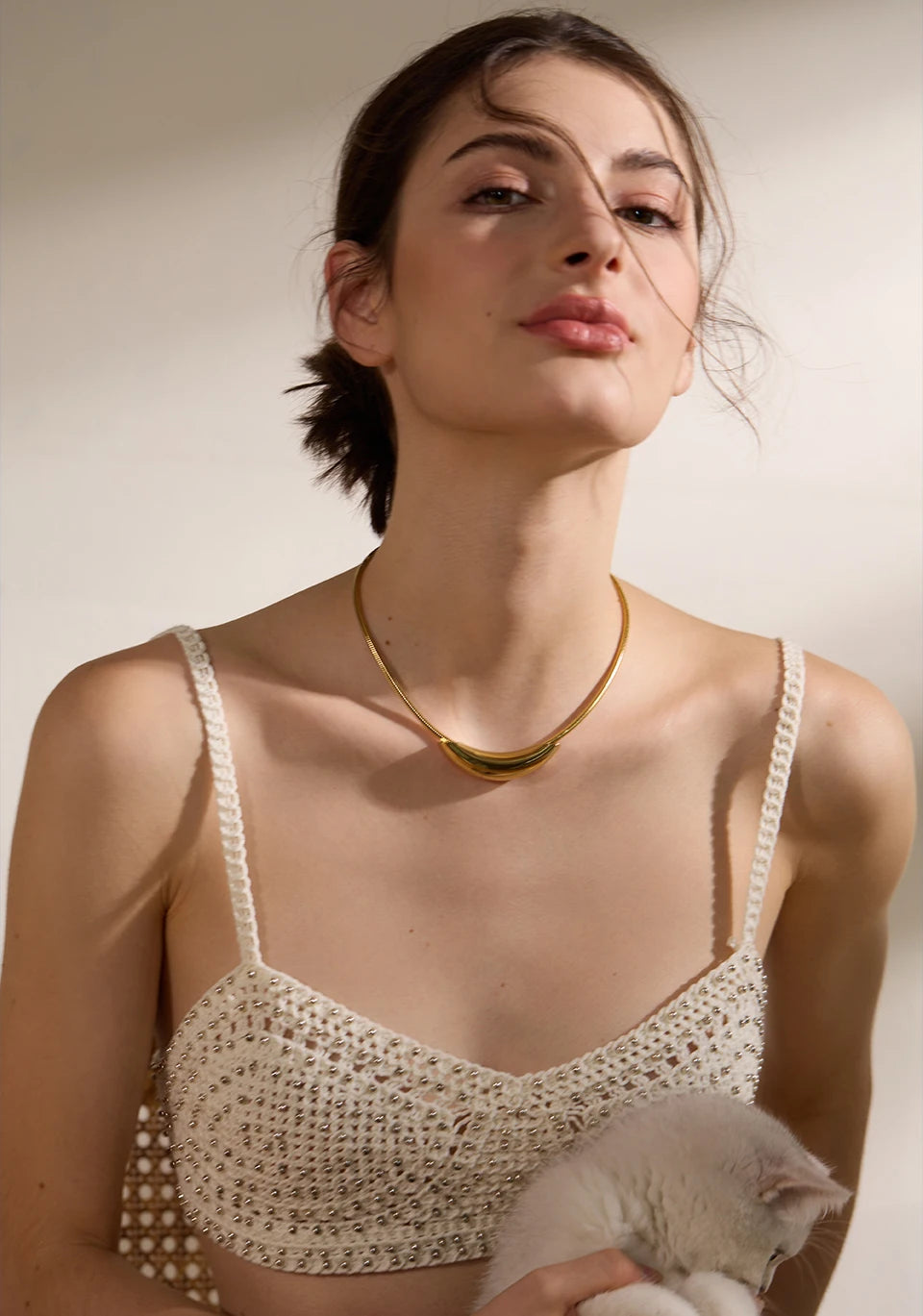 Golden Halo Choker