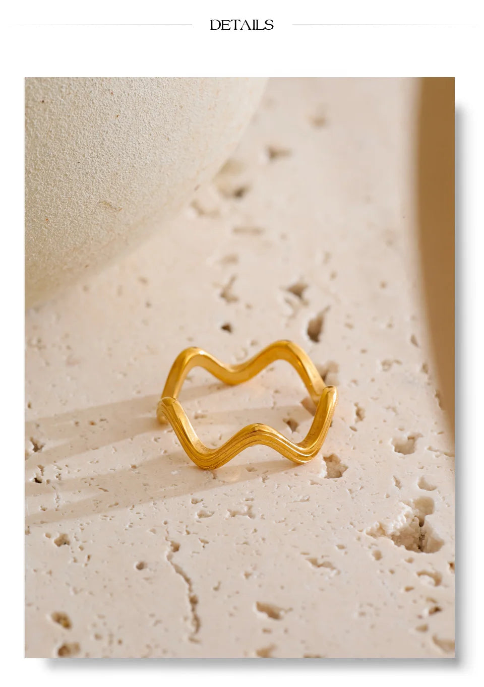 Chic Wave Ring
