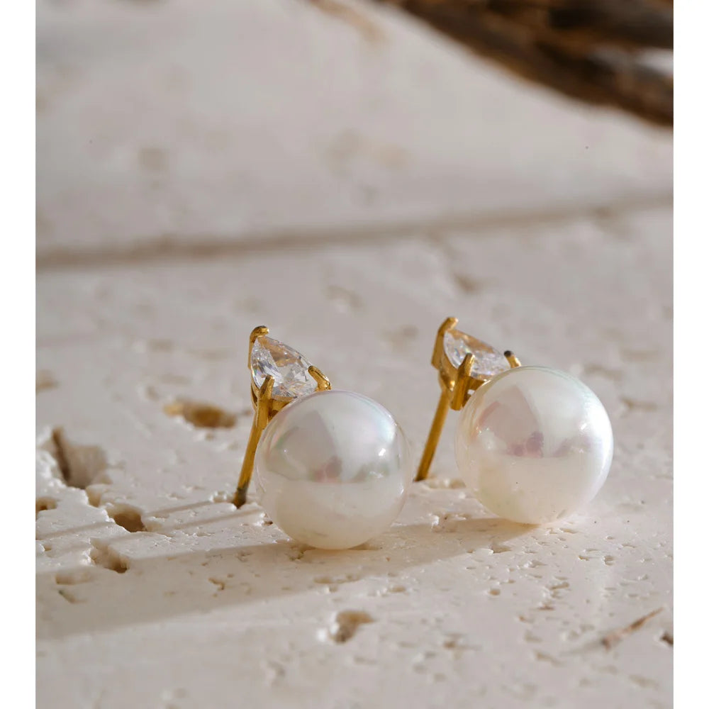 Pearl Drop Earrings