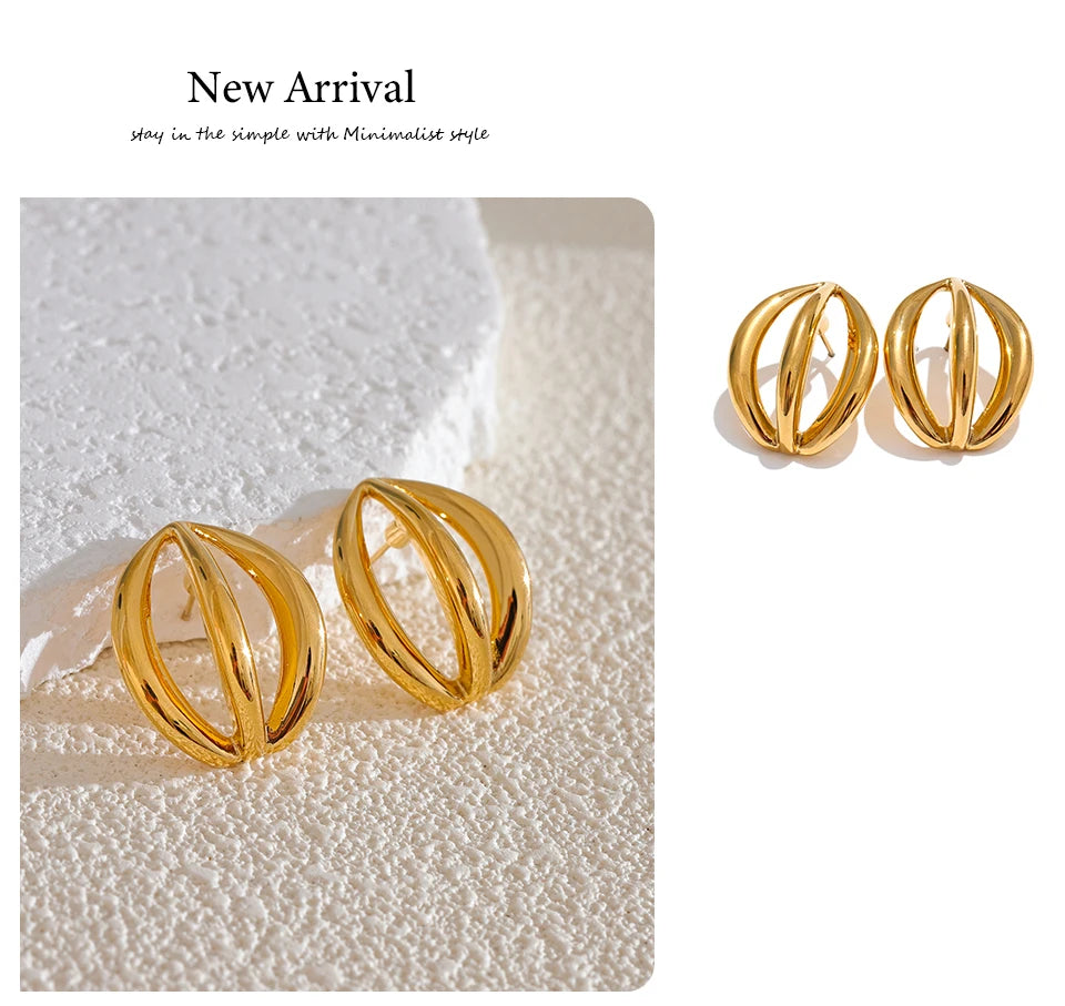 Architectural Oval Hoops