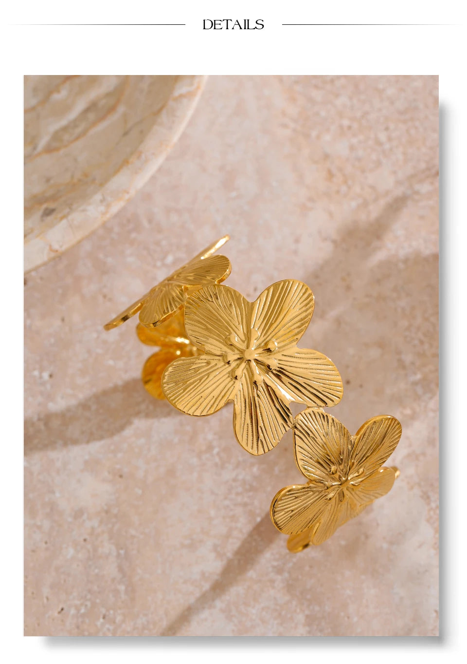 Floral Garden Cuff