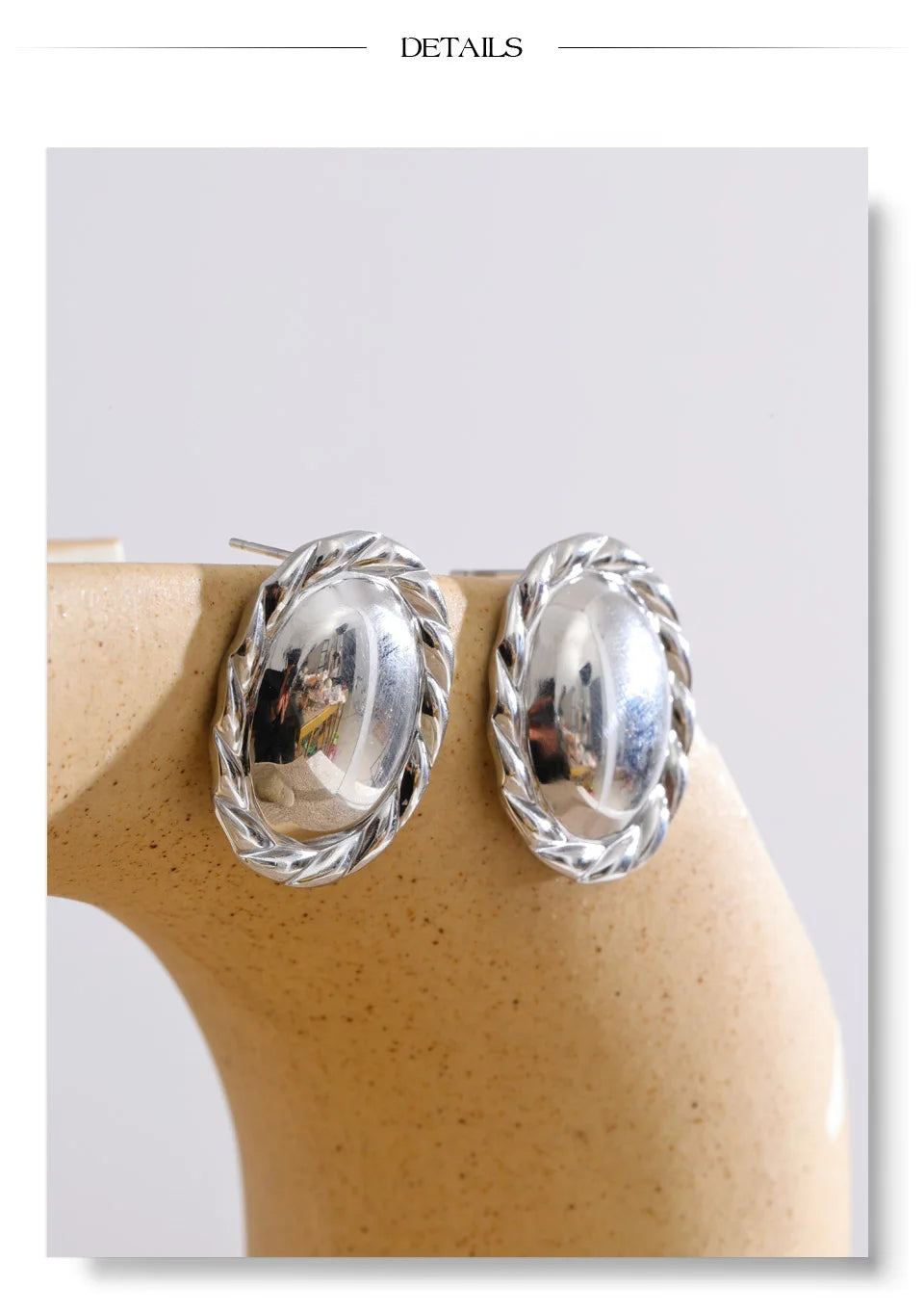 Laurel Dome Studs