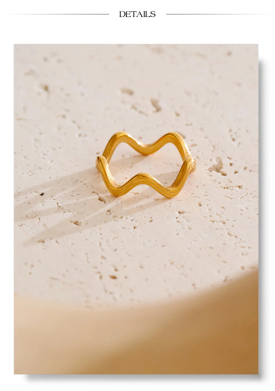 Chic Wave Ring
