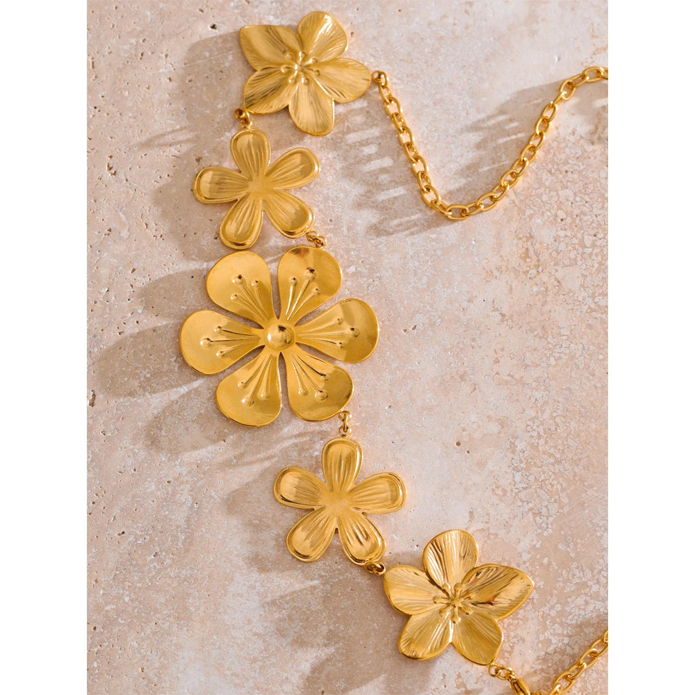 Floral Waist Belly Chain