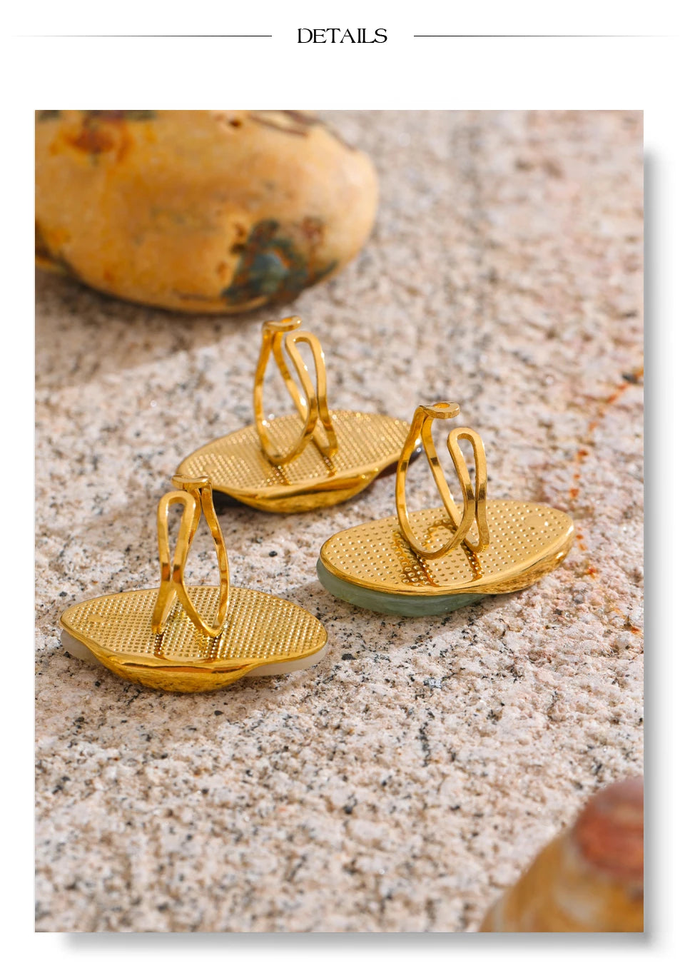 Natural Gemstone Rings