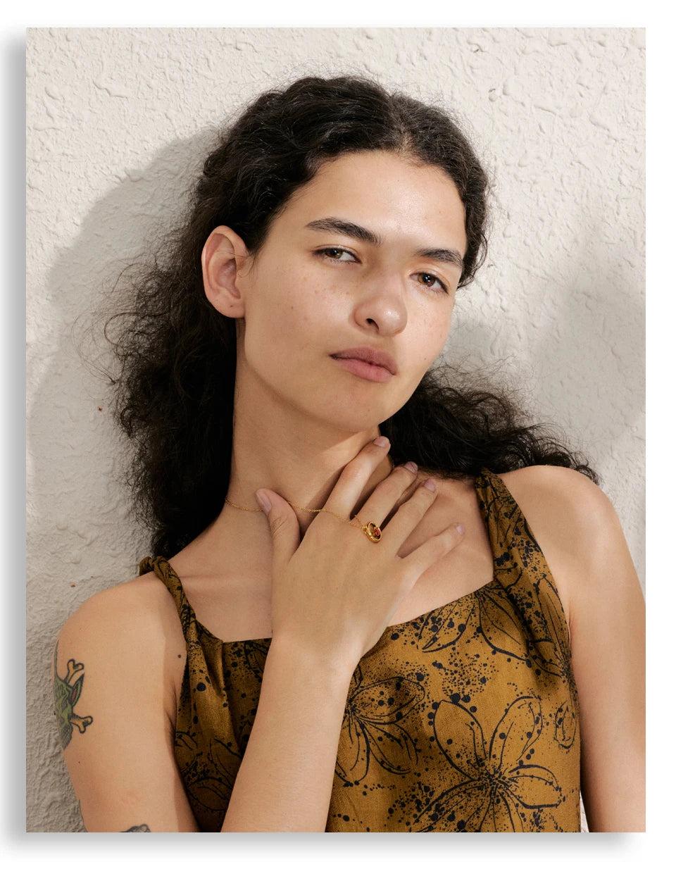 Mini Stone Pendant Necklace