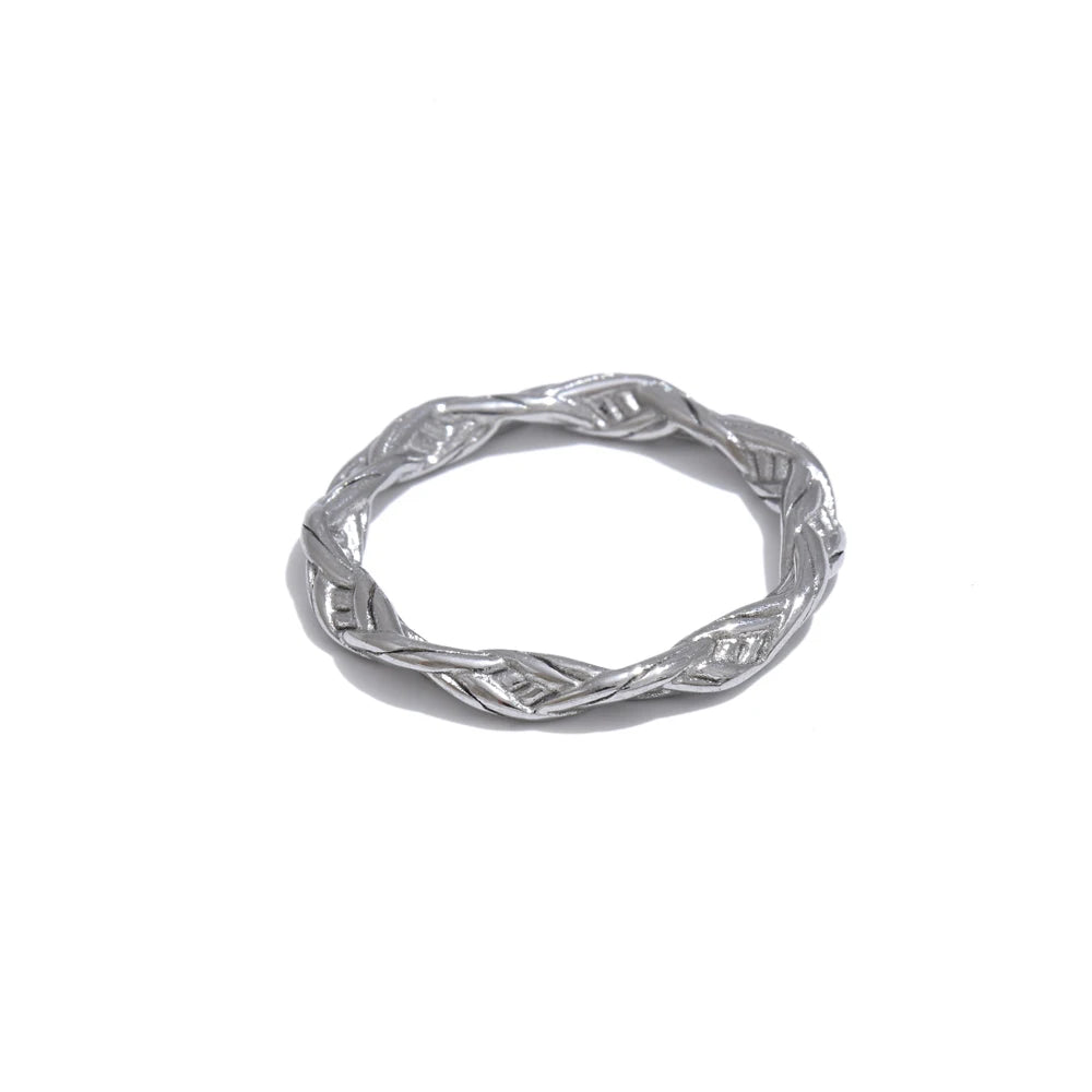 Modern Gold Edge Ring