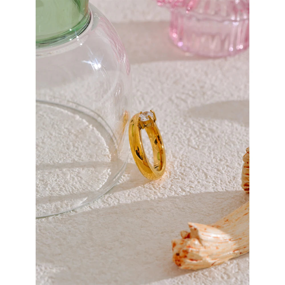 Classic Solitaire Ring