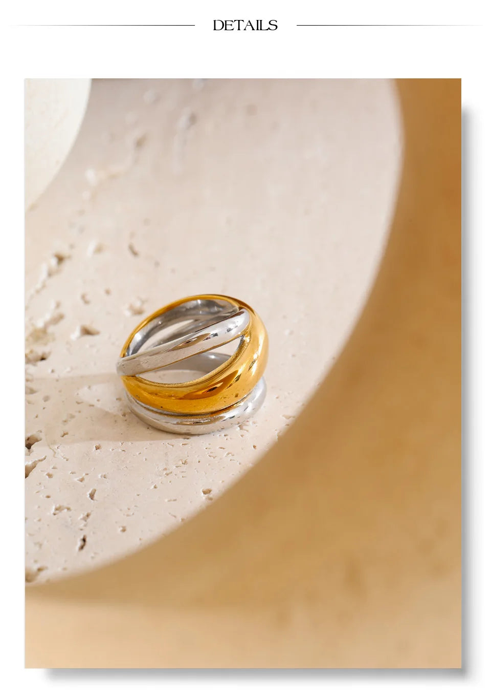 Dual-Tone Sculpt Ring