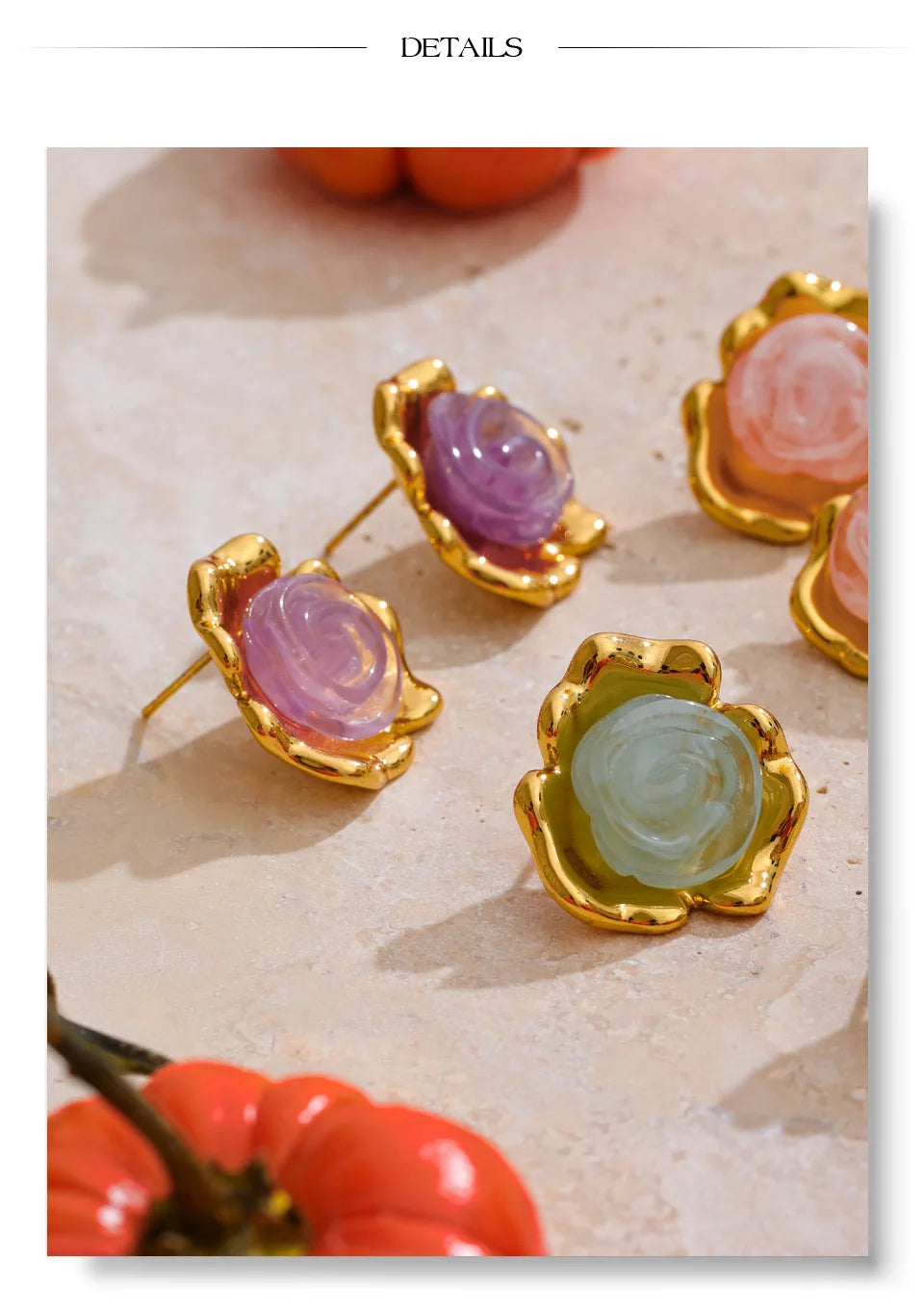 Pastel Bloom Studs
