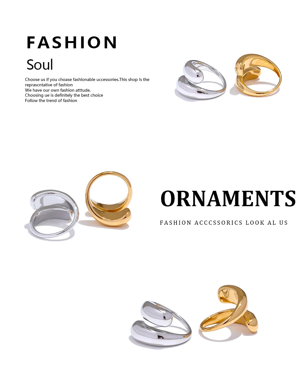 Liquid Gold Sculpt Ring