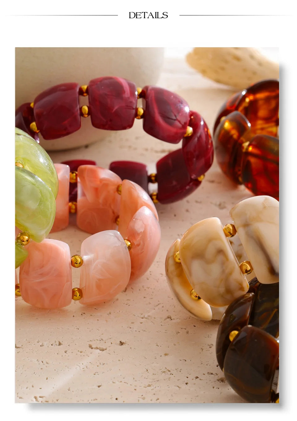 Multicolor Beaded Bracelet Set