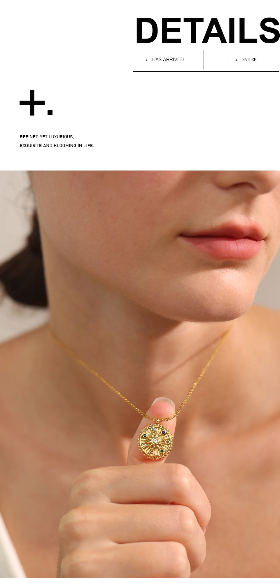 Celestial Medallion Necklace