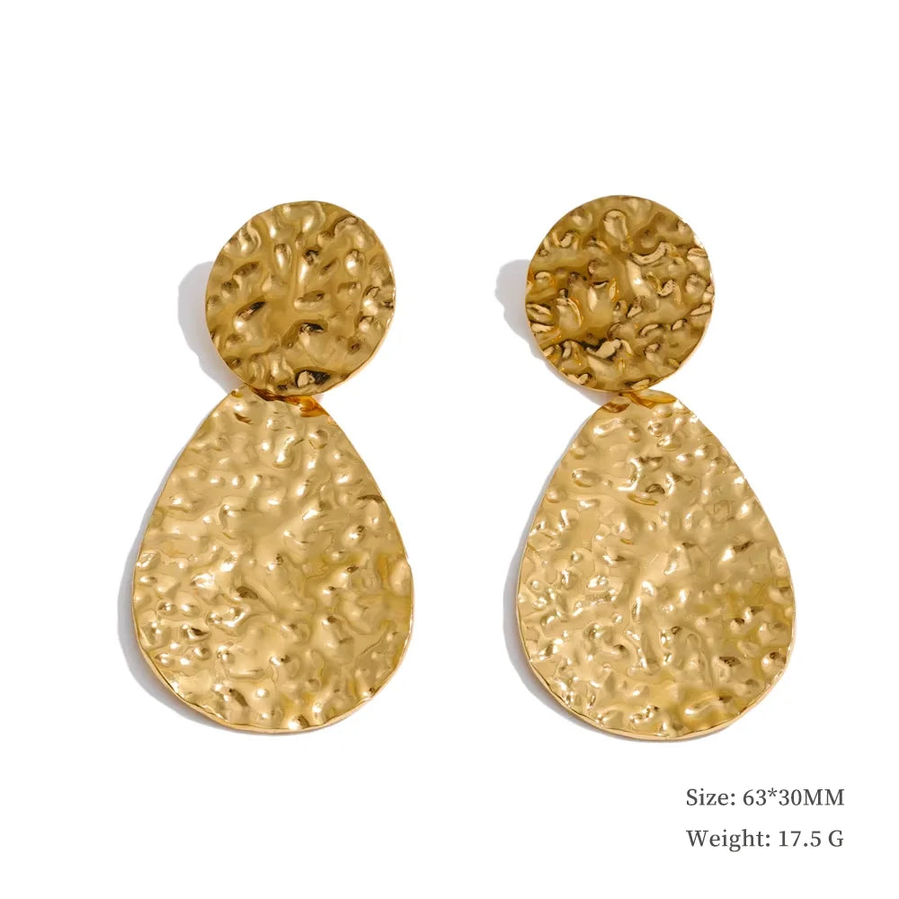 Vintage Circle Earrings
