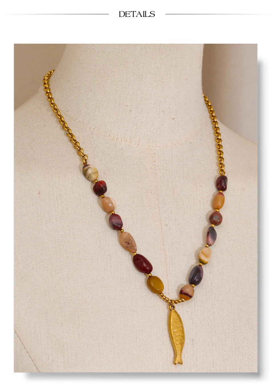Gemstone Pendant Necklace