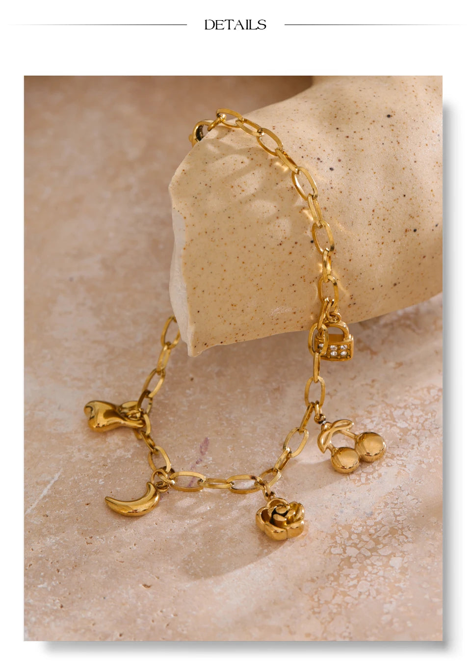 Charm Drop Bracelet